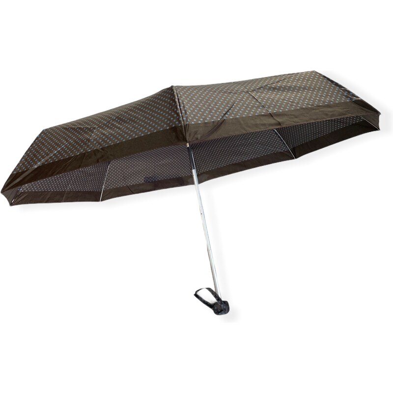 Real Star Umbrella Mini skládací deštník s kostičkami šedá 4711