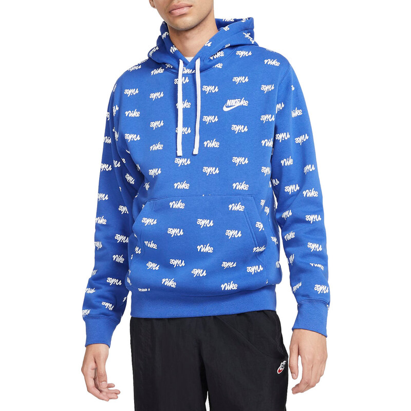 Mikina s kapucí Nike M NSW CLUB PO BB HOODIE SCRPT dc8090-480