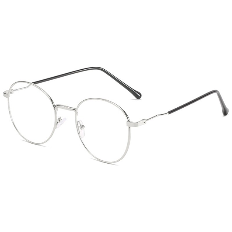 VeyRey brýle blokující modré světlo oválné Deug stříbrné