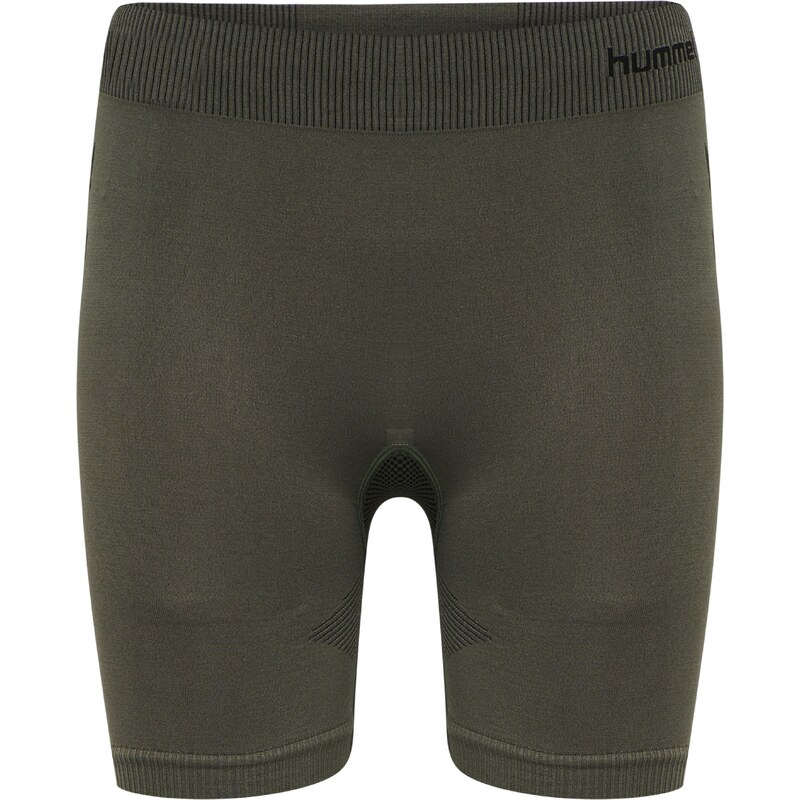 Hummel Funkční kalhoty First khaki / černá