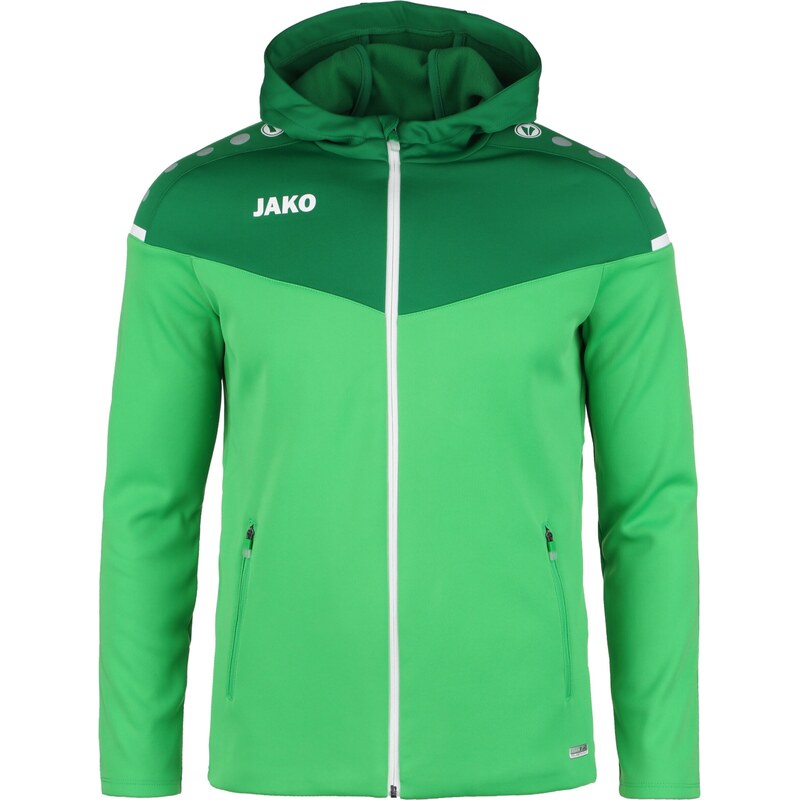 JAKO Sportovní bunda šedá / světle zelená / tmavě zelená / bílá