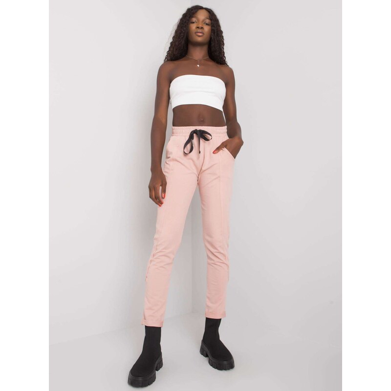 RELEVANCE Sweatpants-RV-DR-6437.18-light pink