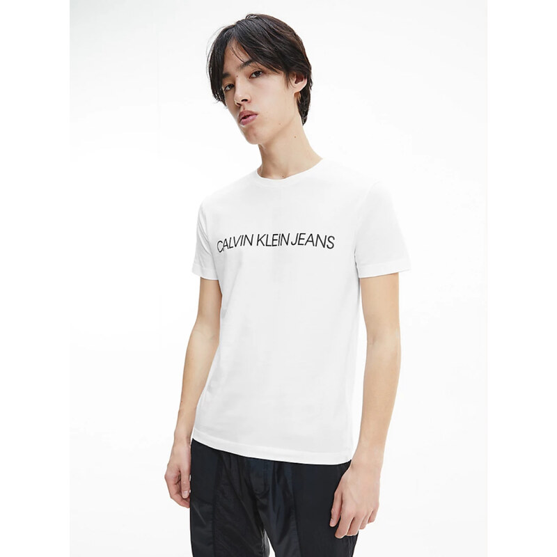 Calvin Klein pánské bílé tričko 2 pack