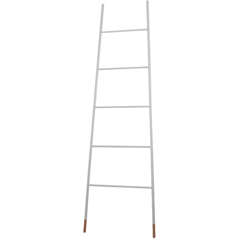 Bílý odkládací žebřík ZUIVER LADDER 175 cm