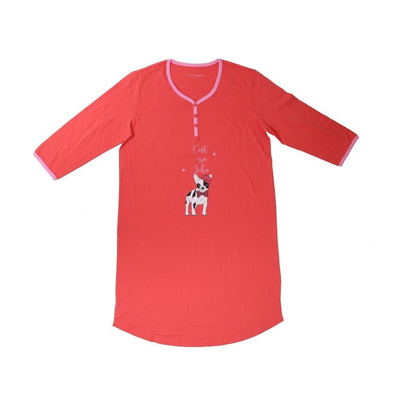 Wolf D2141 Dámská noční košile oranžová 61332588