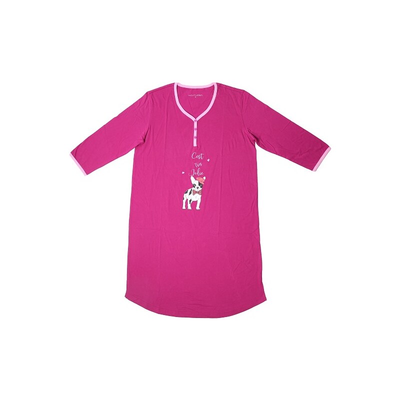 Wolf D2141 Dámská noční košile fuchsiová 61332589