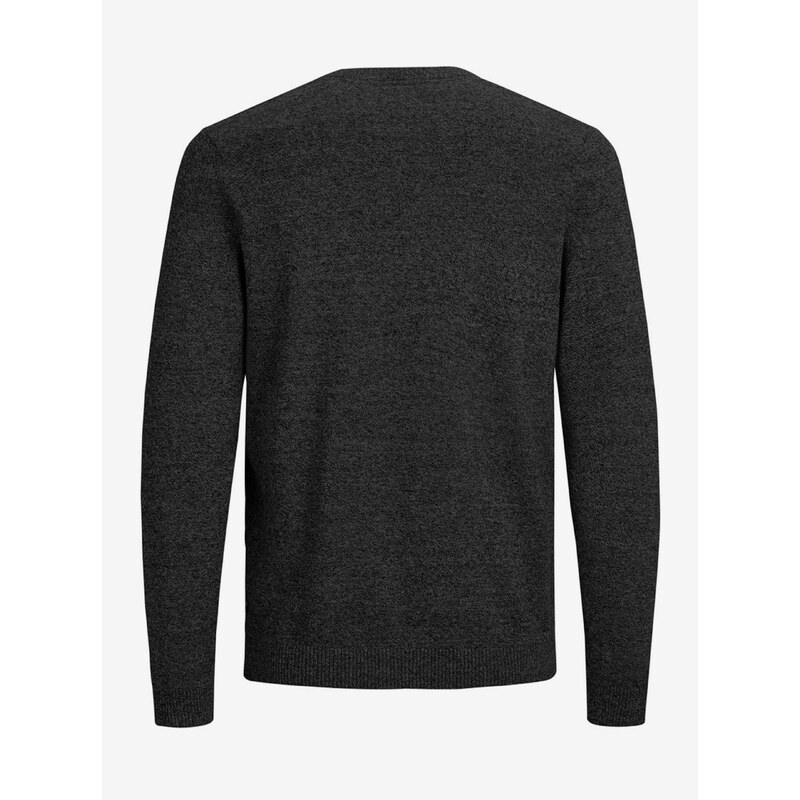 Tmavě šedý basic svetr Jack & Jones Basic - Pánské