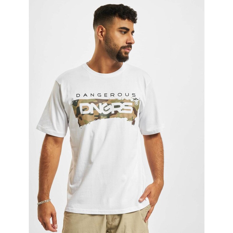 Dangerous DNGRS T-Shirt Luis in white