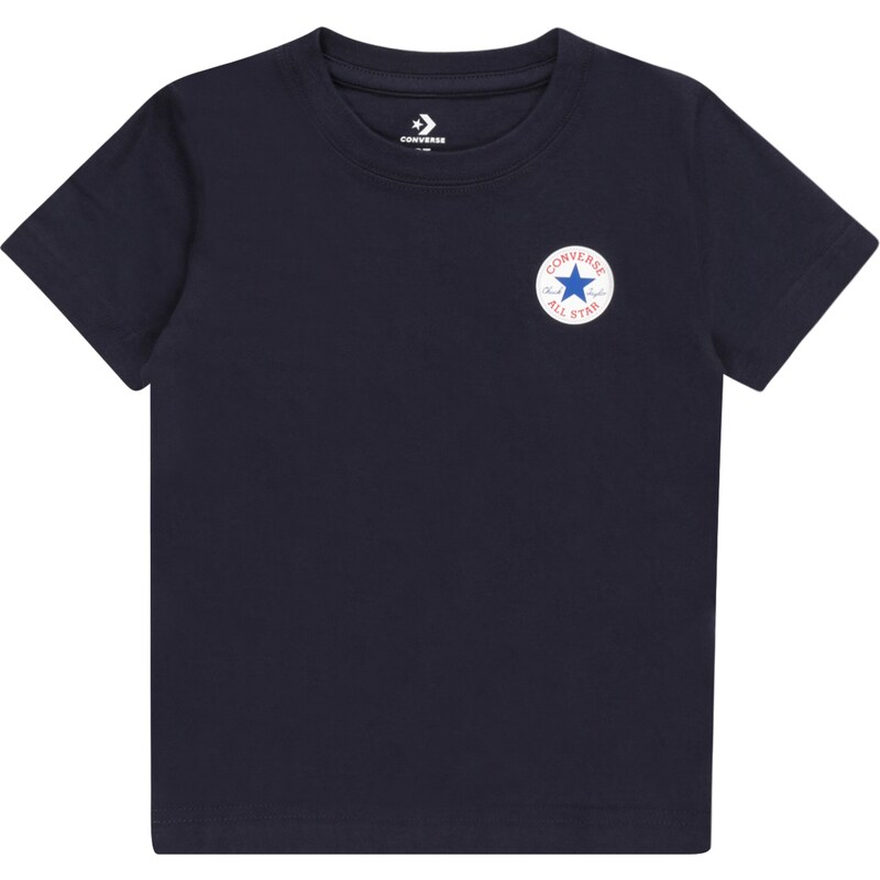 CONVERSE Tričko modrá / červená / černá / bílá