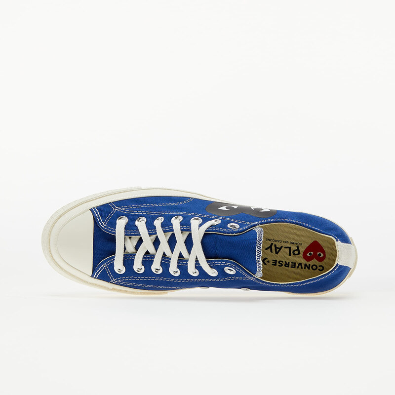 Converse x Comme des Garçons PLAY Chuck 70 Blue Quartz/ Egret