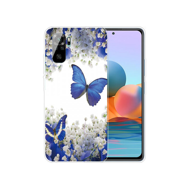 MFashion Obal Xiaomi Redmi Note 10 4G / Note 10S - Motýli rdn10-tpu-mo01