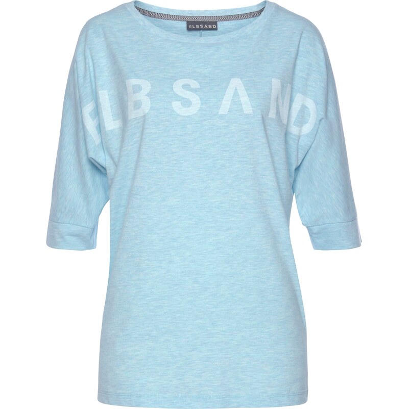 Elbsand Oversized tričko modrý melír 106515193