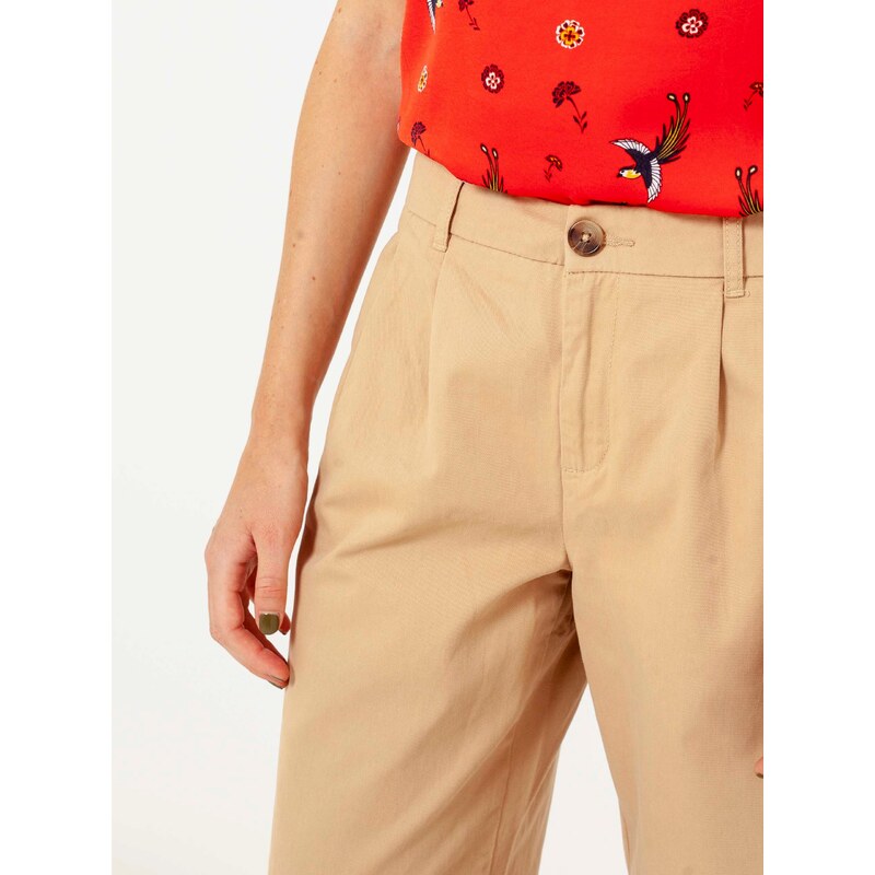 Béžové culottes CAMAIEU - Dámské