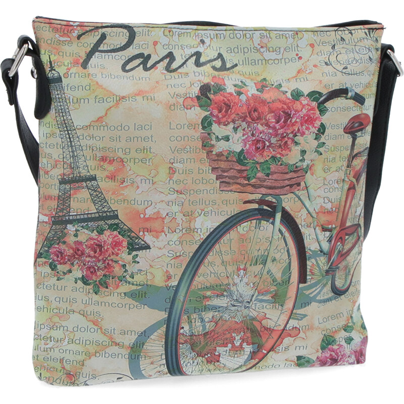 Kabelka ze syntetické kůže crossbody Indee multicolor 9300 33 C 106736035