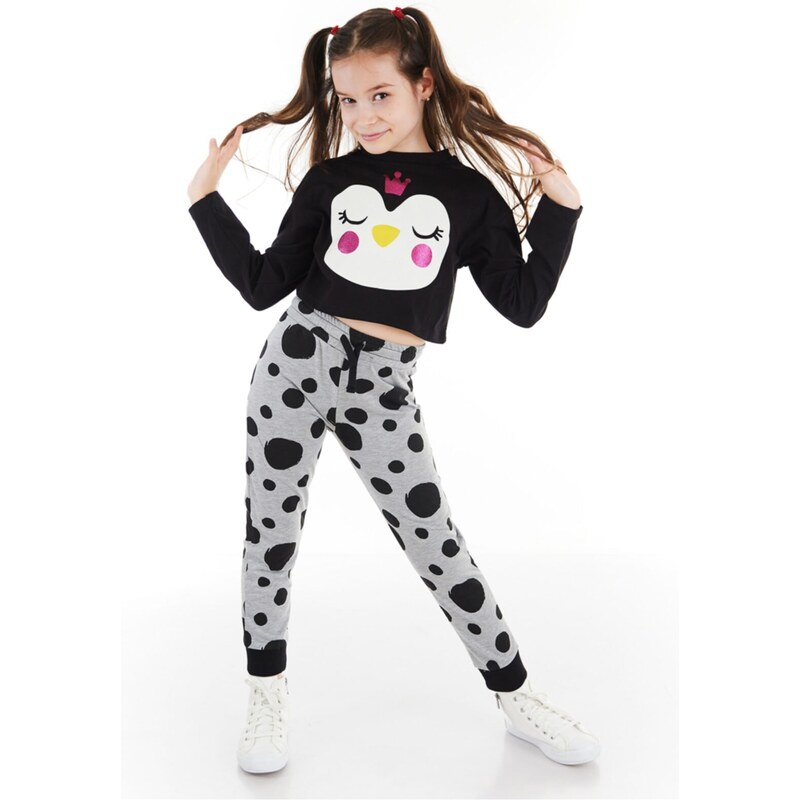 Denokids Princess Penguin Girls Kids T-shirt Pants Suit