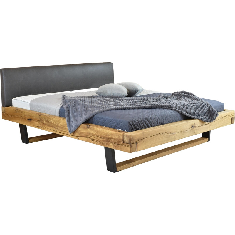 Woody Masivní dubová postel Luna II. 180 x 200 cm
