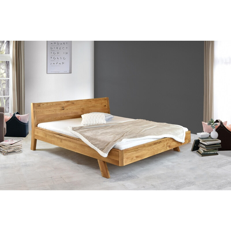 Woody Masivní dubová postel Marianna 180 x 200 cm