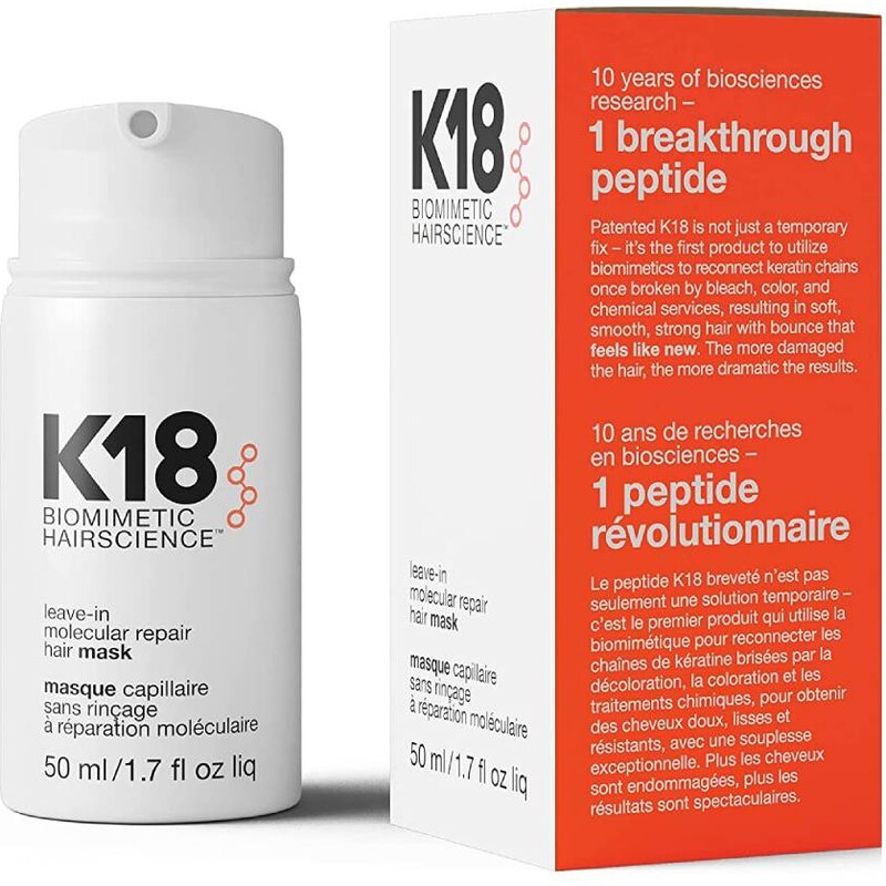 K18 Hair Molecular Repair Leave-in Mask - maska na vlasy 50 ml