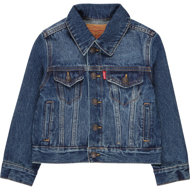Levis Kids Přechodná bunda modrá džínovina