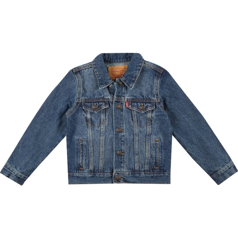 Levis Kids Přechodná bunda modrá džínovina