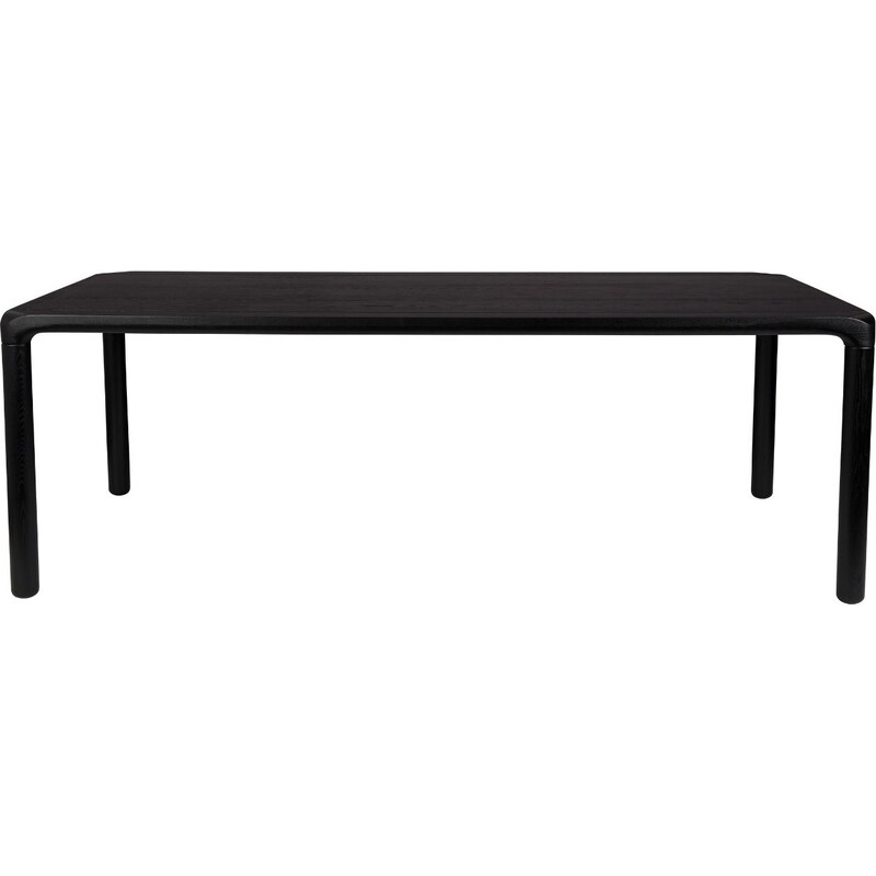 Černý jasanový jídelní stůl ZUIVER STORM 180x90 cm