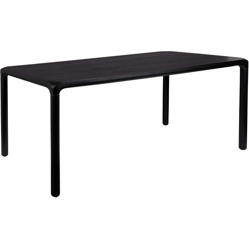 Černý jasanový jídelní stůl ZUIVER STORM 180x90 cm