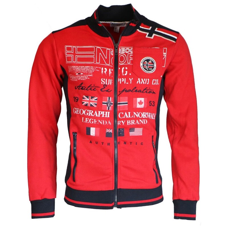 GEOGRAPHICAL NORWAY mikina pánská GERINOS MEN 100