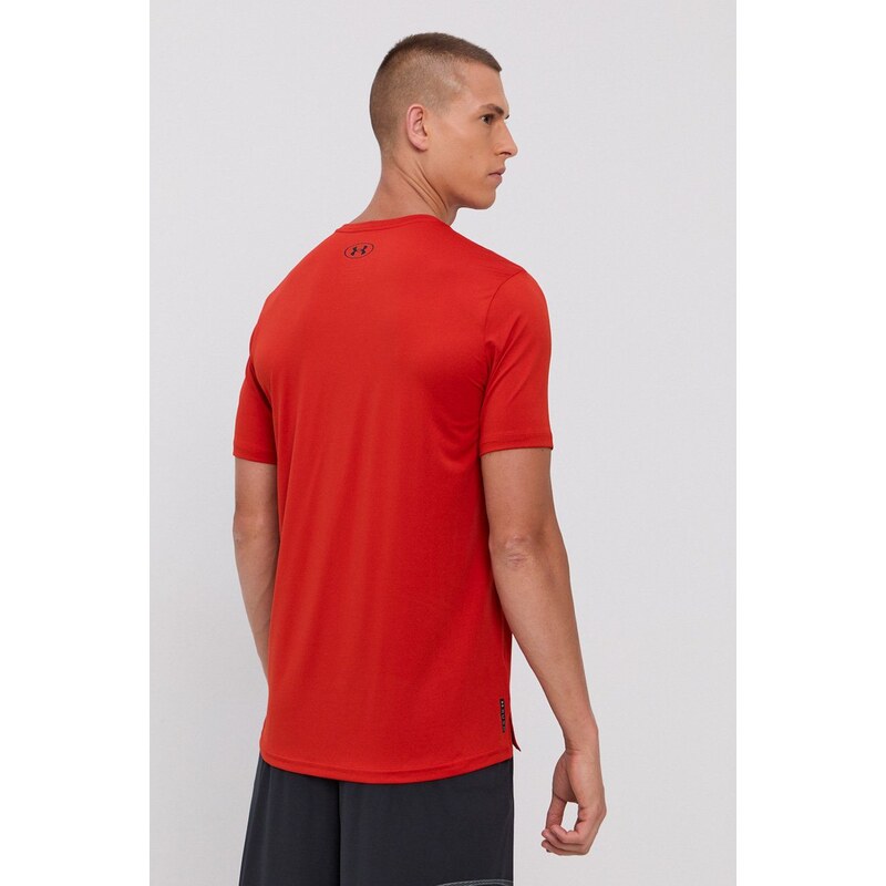 Tréninkové tričko Under Armour Rush Energy červená barva, 1366138-001