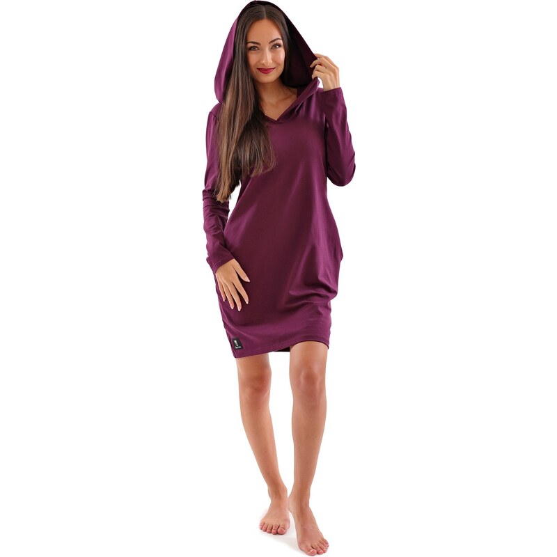 Dámské šaty s dlouhým rukávem Barrsa / Carolina / Purple