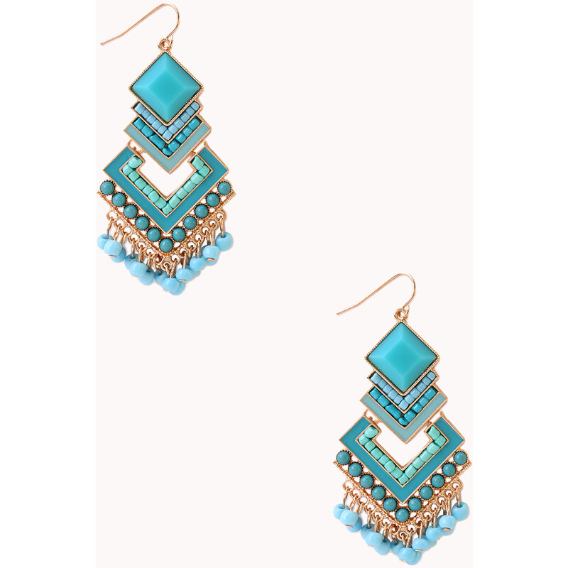 Forever 21 Chic Art Deco Drop Earring