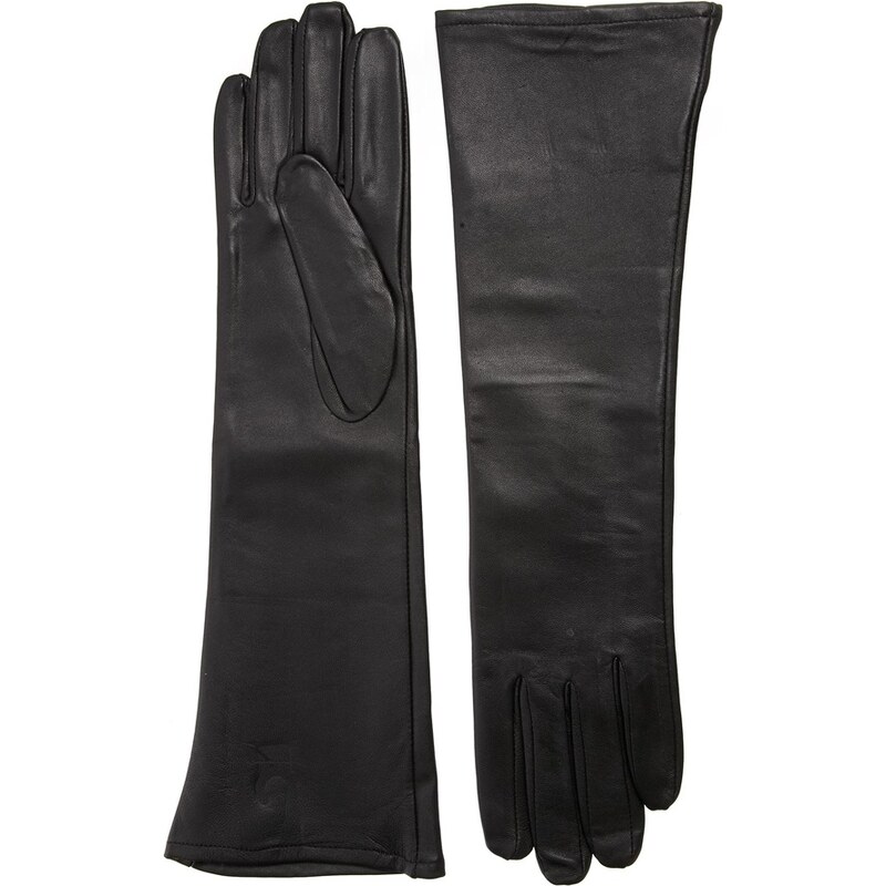 Totes Long Leather Gloves