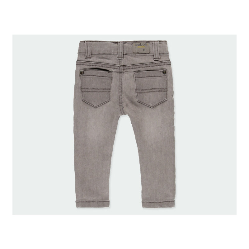 Boboli Chlapecké strečové džíny šedé