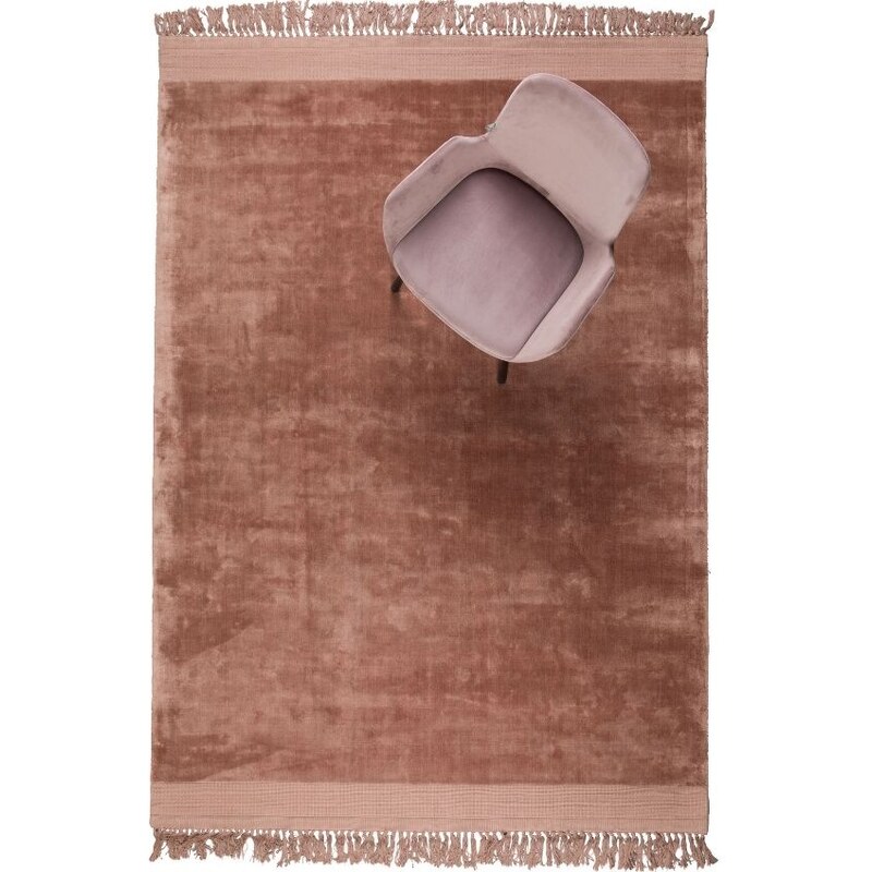 Růžový koberec ZUIVER BLINK 200x300 cm