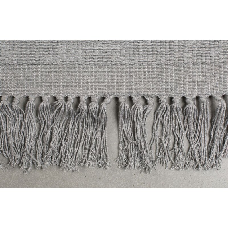 Stříbrně šedý koberec ZUIVER BLINK 200x300 cm