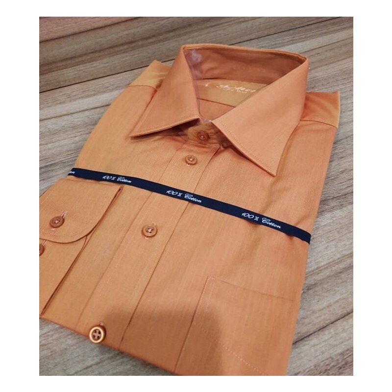 JOKA Pánská košile oranžová 44230