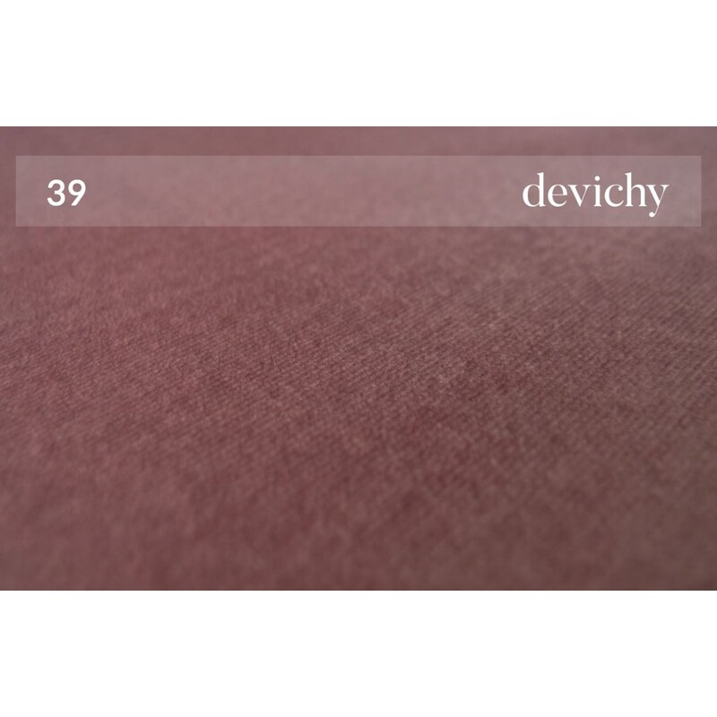 Růžová sametová třímístná pohovka DEVICHY Levie 222 cm