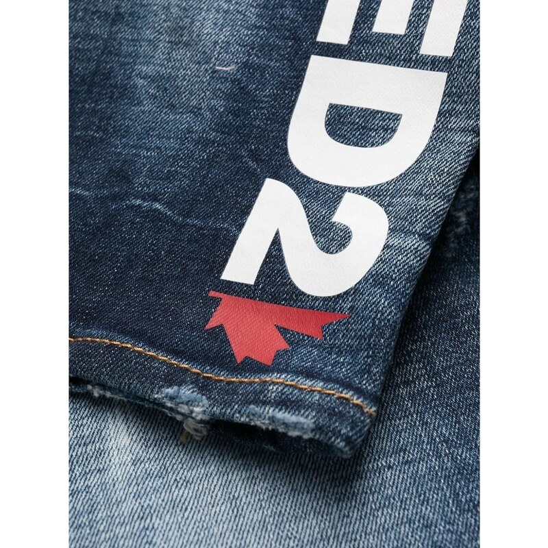 DSQUARED2 Cropped džíny