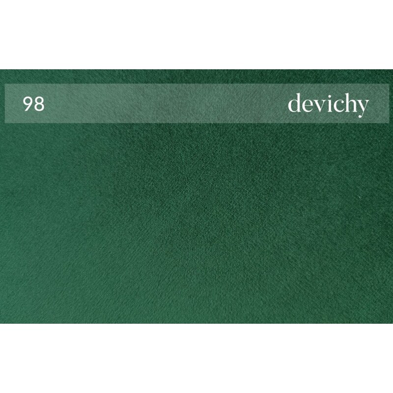 Tmavě zelená sametová rohová rozkládací třímístná pohovka DEVICHY Rothe, levá 277 cm