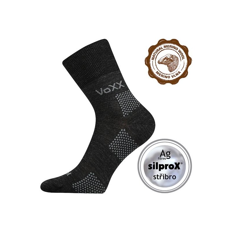 ORIONIS antibakteriální merino ponožky se stříbrem Voxx