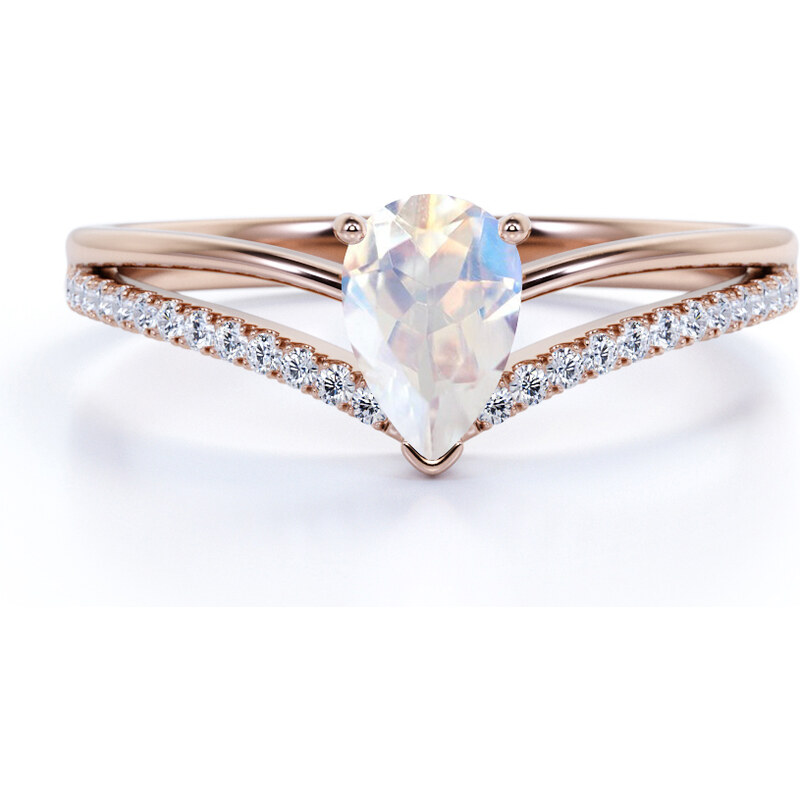 ELENYS Emporial prsten 14k zlato Vermeil GU-DR14466R-ROSEGOLD 72778902