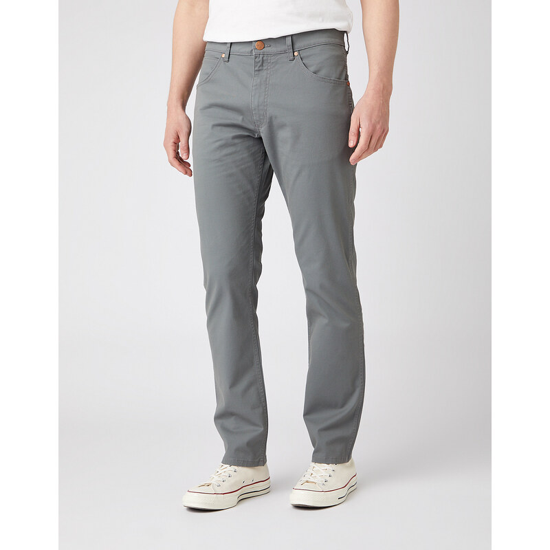 Pánské kalhoty WRANGLER W15QKAM16 GREENSBORO Iron Grey