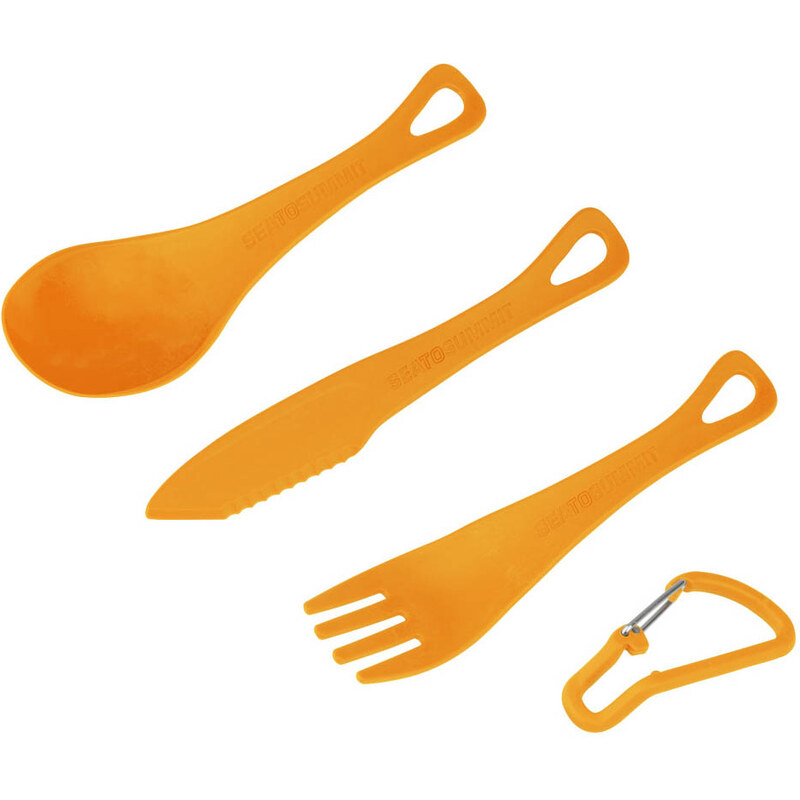 Sea To Summit Delta Cutlery Set - Oranžová