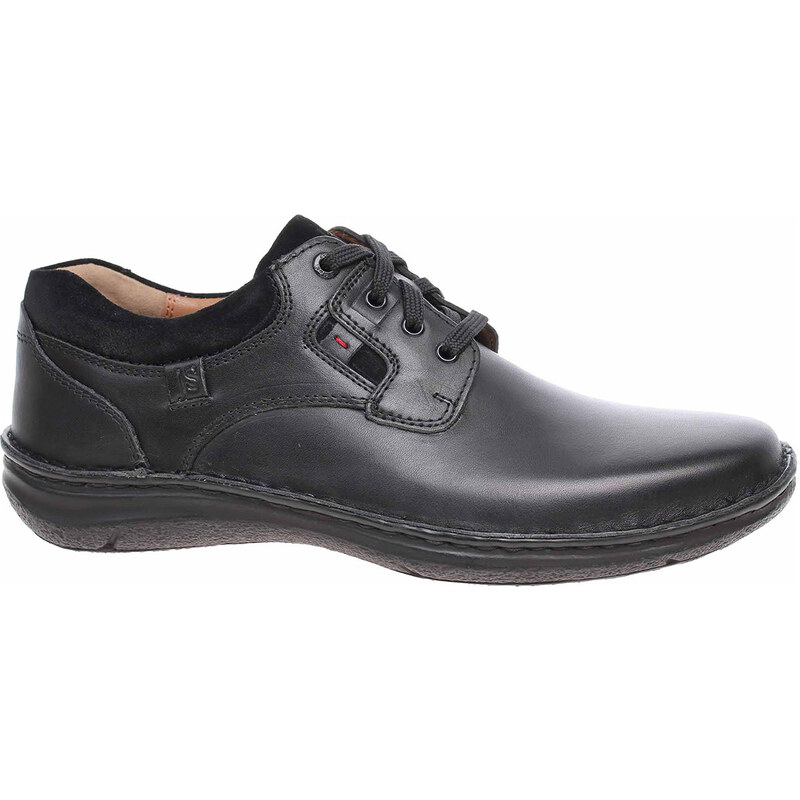 Pánské polobotky Josef Seibel 43390 946600 schwarz 43