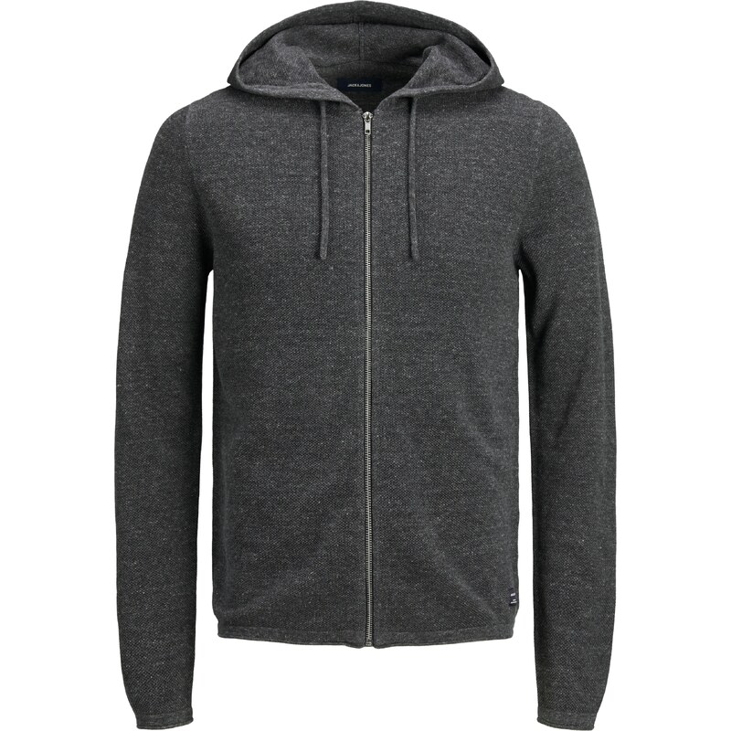 JACK & JONES Kardigan JJEHill grafitová