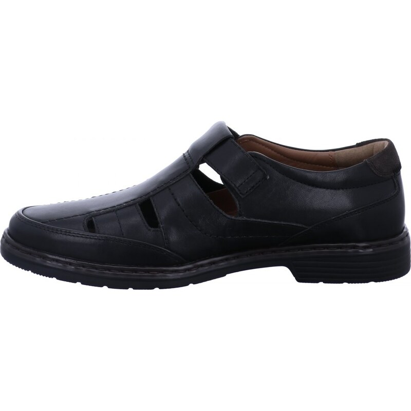 Pánské extra široké polobotky Josef Seibel 42808-860100 černé