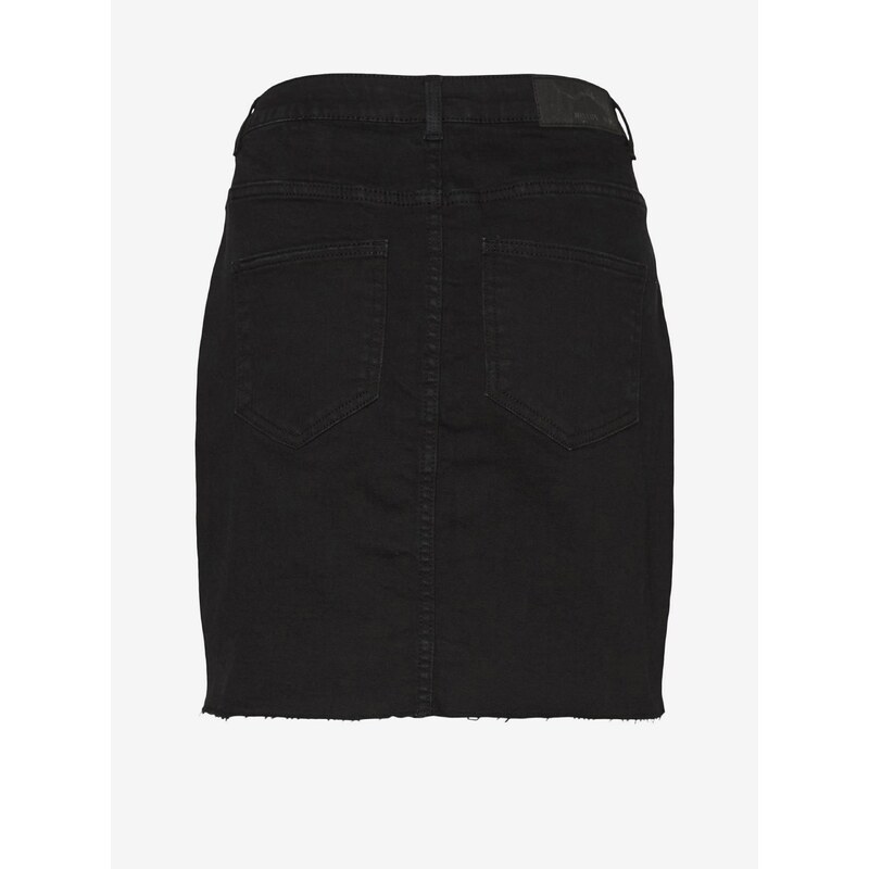 Černá džínová pouzdrová mini sukně Noisy May Callie - Dámské
