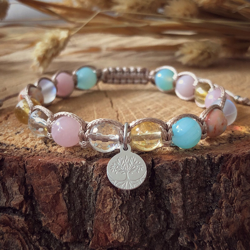 Estemia Shamballa náramek strom života z chirurgické oceli 61668796
