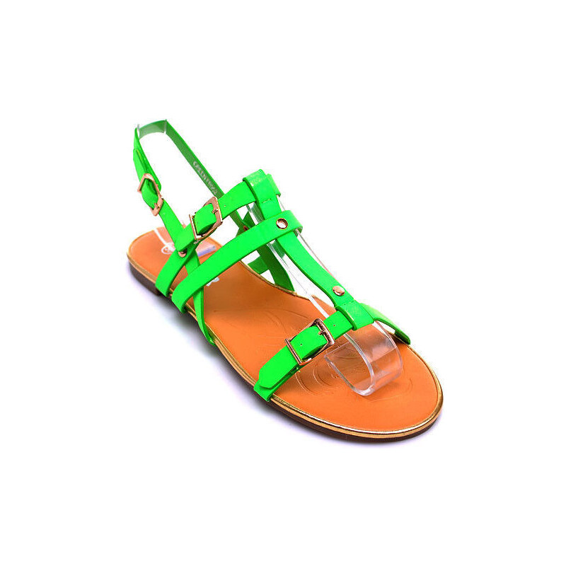 TOP OR Zelené sandálky FR952GR /13