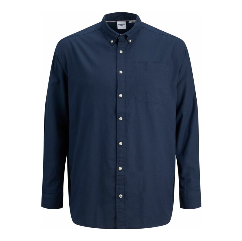 Jack & Jones Plus Košile Oxford námořnická modř