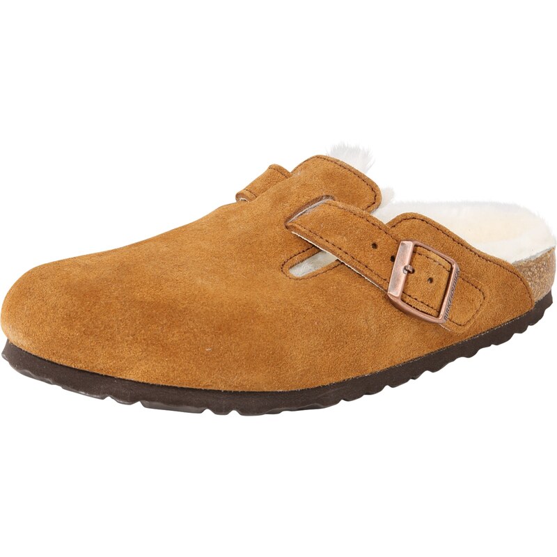 BIRKENSTOCK Pantofle 'Boston' koňaková